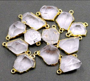 Prix de gros 10mm Rond Rose Hydro Facettes Double Bali Lunette Connecteur 925 Sterling Silver Connecteur Charme pour la Fête des Mères - Product Image 3