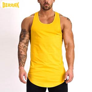 Mens Workout Running Casual Tank Top New Fitness Summer Fashion Singlet Quick Dry Vest Clothing Bodybuilding Sleeveless Shirt - Product Image 2