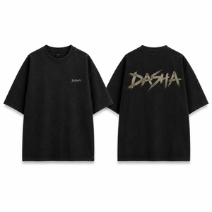 เสื้อยืดคอกลมแขนสั้นทรงโอเวอร์ไซส์ผ้าคอตตอน 100% หนัก 240 กรัม แบบถักเนื้อนุ่ม ซักแล้วไม่เป็นขุย พิมพ์ลายดิจิตอลตามสั่ง สำหรับผู้ชาย - Product Image 1