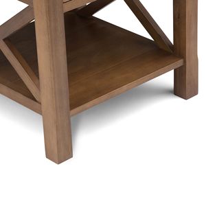 Tavolino Consolle Kitchener Marrone Chiaro di Medie Dimensioni - Product Image 3