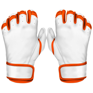 Gants de baseball à manchette courte OEM ODM de qualité supérieure pour receveur et frappeur, pour droitiers, hommes et femmes, en cuir, pour sports de plein air, vente directe - Product Image 1