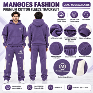 Conjunto Deportivo de Dos Piezas para Hombre, Sudadera con Capucha y Pantalones Jogger, Estampado en Felpa de Algodón, Ecológico, Estilo Urbano, para Gimnasio, Entrenamiento, Invierno, Casual - Product Image 6