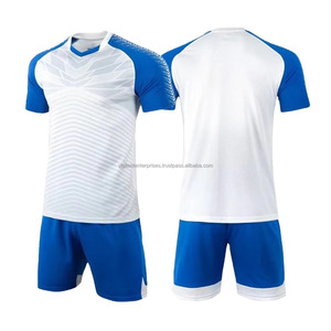 Maillot de football personnalisable avec nom et logo d'équipe, 100 % polyester, séchage rapide, technologie de découpe automatisée pour uniformes d'équipe - Product Image 5