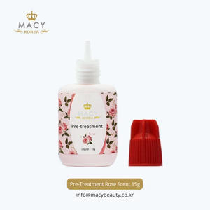 MACY BEAUTY KOREA Líquido de Pretratamiento para Limpieza de Extensiones de Pestañas con Aroma a Rosas, tipo líquido 15g / tipo spray 30ml / con cepillo 10ml - Product Image 1