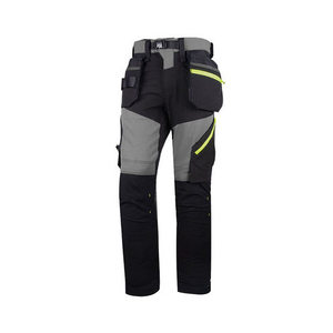 Pantalones de Trabajo de Seguridad Reflectantes de Alta Calidad para Hombre, 100% Algodón, Ropa de Trabajo para Trabajadores de la Construcción - Product Image 1