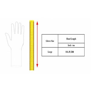 Guantes de Trabajo de Cuero Vacuno de Alta Calidad con Pulgar Keystone, Puño Protector Largo y Muñeca Extendida, Anticorte para Construcción - Product Image 2