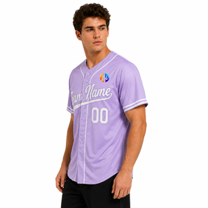 Maillot de joueur moderne doté d'un matériau durable pour les clubs sportifs et les matchs de baseball organisés, au style sportif et épuré. - Product Image 4
