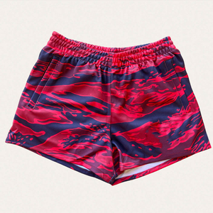 Wholesale Anti Slip Mid Waistband Rugby Footy <b>Shorts</b> Custom Design Sublimated Breathable Quick Dry Eco-Friendly Drawstring <b>Men's</b> - Product Image 2