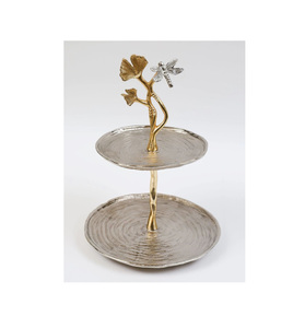 Elegante soporte de aluminio para pasteles para cocinas contemporáneas que buscan artículos para servir artísticos funcionales para el uso diario de postres - Product Image 2