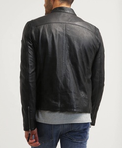 Latest Trendy Fantastic Man Clothing Man <b>Top</b> Quality Leather Jacket for Man - Product Image 2