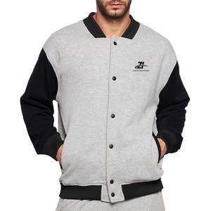 Veste d'hiver élégante pour homme, design classique, doublure douce et coupe confortable, veste de style Letterman, parfaite pour un usage décontracté - Product Image 1