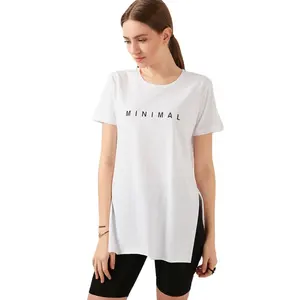 Женская уникальная стильная модная футболка, летние сексуальные женские футболки на заказ, женская футболка с полными пользовательскими опциями для брендов одежды