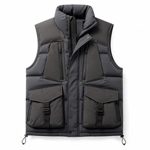 <b>Men's</b> Warm Outdoor Vest Insulated Quilted Puffer Sleeveless <b>Jacket</b> for Camping Hiking and Casual Wear - Product Image 1