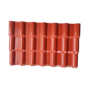 Wholesale Asa Pvc Synthetic Resin Roofing Tile Price Plastic Roof Tile