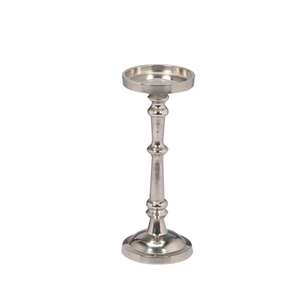 Single Piece <b>Large</b> Pillar <b>Candle</b> Holder Brass Table Decorative Royal <b>Candle</b> Stand for Single Candlestick Holder Low Prices - Product Image 4