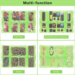 Organizzatore Portatile per Pillole con 7 Scomparti, Design Pieghevole, Ampia Tasca, Custodia da Viaggio per Pillole con Funzionalità da Borsetta - Product Image 2