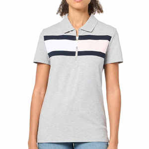 High Quality Women's for Polo Shirt for Outdoor Wear Lightweight Breathable Solid Hot Selling Top Trending Customized Logo Color - Product Image 1