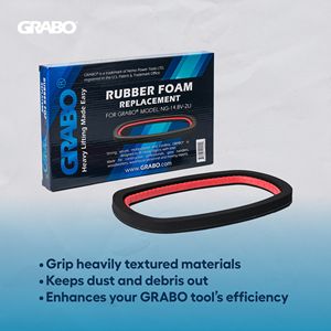 Guarnizione in Gomma Espansa Tipo A1 per Tutti i Modelli di Sollevatori a Vuoto Gripster - Product Image 2
