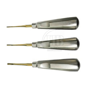Juego de Elevadores Dentales Manuales Reutilizables de Acero Inoxidable para Uso Clínico Profesional - Product Image 5
