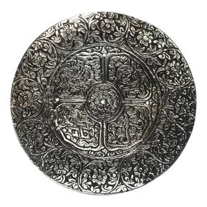 ที่วางธูปโลหะทรงกลม รักษ์โลก ทนทาน พร้อมที่ดักขี้เถ้า สำหรับธูปจีน - Product Image 2