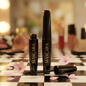 Tube de mascara élégant en aluminium/plastique avec bouchon à vis, emballage personnalisé avec logo imprimé en sérigraphie - Product Image 6