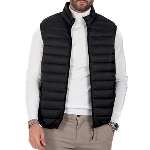 Job OutWear, chaqueta sin mangas ligera transpirable de calidad cálida, chaleco acolchado de plumón de pato para hombre de Invierno para mujer, algodón - Product Image 1