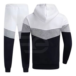Conjunto Deportivo de Invierno para Hombre con Capucha, 100% Algodón, para Gimnasio, Correr, Deporte, Aire Libre, Casual, Corte Regular, con Bolsillos, Cómodo - Product Image 4