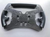 Volant de jeu de course automobile en fibre de carbone 3K personnalisé pour simulateur de course automobile, pièces de moules en fibre de carbone, pour Porsche/BMW/Benz