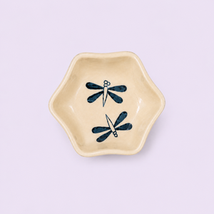 Mahaguthi Star <b>Ceramic</b> Food <b>Plate</b> Minimalist Design Irregular Shape Non-Toxic & Microwave Safe Handmade Durable Dinnerware - Product Image 4
