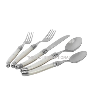 Industrial Grade Mirrored Steel Stainless Steel Flatware <b>Set</b> Cutlery for Home Kitchen Restaurant Tableware Made of Metal - Product Image 1