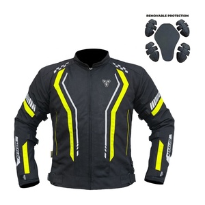 Chaqueta de Motocicleta Corta de Tela Urban Fit, Producción de Fábrica OEM para Uso Comercial - Product Image 1