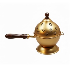 Soporte Metálico para Incienso Dhoop, Quemador de Loban Dani, Soporte Metálico para Dhoop, Quemador de Loban Dhoop Dani - Product Image 1