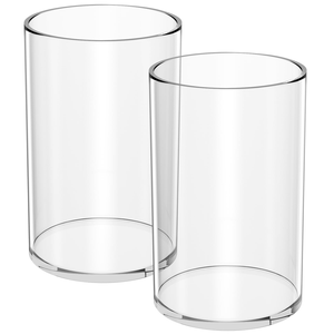 Support à pinceaux de maquillage en acrylique transparent, conteneur carré pour l'organisation de la coiffeuse de chambre à coucher, à prix abordable - Product Image 2