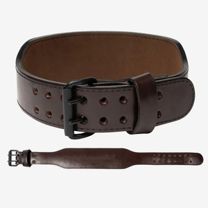 Cinturones de Soporte Lumbar de Cuero Vacuno Personalizados de Alta Calidad, Impermeables, Unisex, Protección Avanzada para Gimnasio, Fitness, Entrenamiento de Fuerza y Levantamiento de Pesas - Product Image 3