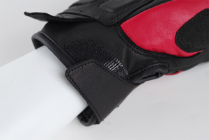 Leather <b>Motorcycle</b> Gloves Custom Cycling Racing Lightweight Full Finger Touchscreen Secure Anti-Slip <b>Grip</b> - Product Image 5