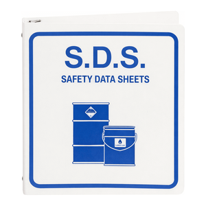 Brady MSDS <b>Binder</b> Durable PVC Cover A4 Document Protection for Industrial & Lab Use - Product Image 2