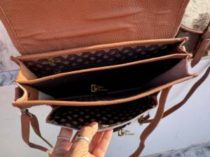 Élégant décontracté véritable cuir de vachette selle couverture sac à main femmes nouveau Design Western en cuir véritable grande capacité lettre - Product Image 6