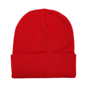 Bonnet unisexe en acrylique vert uni, tricoté, style décontracté, pour l'hiver, tour de tête 56-58 cm, tricoté à la machine - Product Image 4