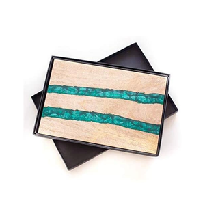 Planche à fromage en bois et résine, durable, pour la découpe, vente en gros au meilleur prix - Product Image 4