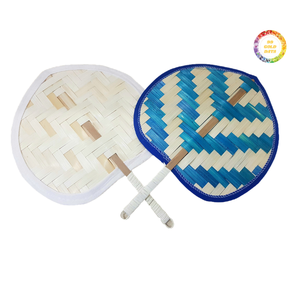 Abanico Plegable de Bambú Hecho a Mano, Abanico de Mano Portátil, Ligero y Duradero para Eventos, Bodas, Decoración de Fiestas, Logotipo Personalizado Disponible - Product Image 6