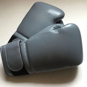 Gants de boxe d'entraînement et de compétition avec support de poignet Velcro, pour sac de frappe, entraînement professionnel et fitness, 14 oz - Product Image 4