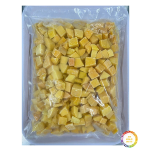 Cubos de Mango Congelados IQF, Fruta Tropical Madura Fresca, Exportación Directa de Vietnam para Decoración de Postres de Yogur Helado - Product Image 6
