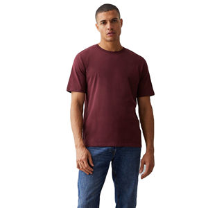 T-shirt décontracté pour homme, anti-plis, écologique, respirant, séchage rapide, manches courtes, 100 % coton 210g, coupe ample - Product Image 3