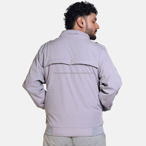 Nardon Apparel OEM de qualité supérieure Logo personnalisé Veste coupe-vent à capuche pour hommes à la mode en plein air 100% - Product Image 2