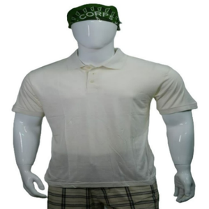 Wholesale Custom Sustainable 100% Organic Cotton V-Neck White Men's Fashionable Oversized Plus Anti-Wrinkle Washed 230g 2 XL - Product Image 1