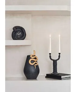 Jarrón de Hierro Hecho a Mano Estilo Art Deco con Diseño de Serpiente para Decoración de Mesa de Cumpleaños ZAHID EXPORTS - Product Image 3