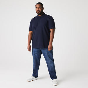 Polo Personalizado con Logotipo Bordado para Hombre, Secado Rápido, 220GSM, Corte Ajustado, Ropa Deportiva de Golf, Pedido al por Mayor OEM - Product Image 5