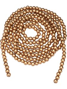 Wooden Beads Farmhouse <b>Wall</b> Hanging Decor Natural Prayer Beads Garland for Christmas Rustic Home <b>Table</b> Tree Decoration - Product Image 6