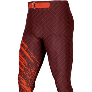 Pantalones de fútbol americano de color liso, hechos con el mejor material, hasta la rodilla, con etiqueta privada personalizada, de secado rápido. - Product Image 4