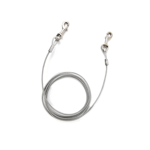 Laisse en câble d'acier Yommy 5,0 mm 3 m pour animaux de compagnie - Product Image 2